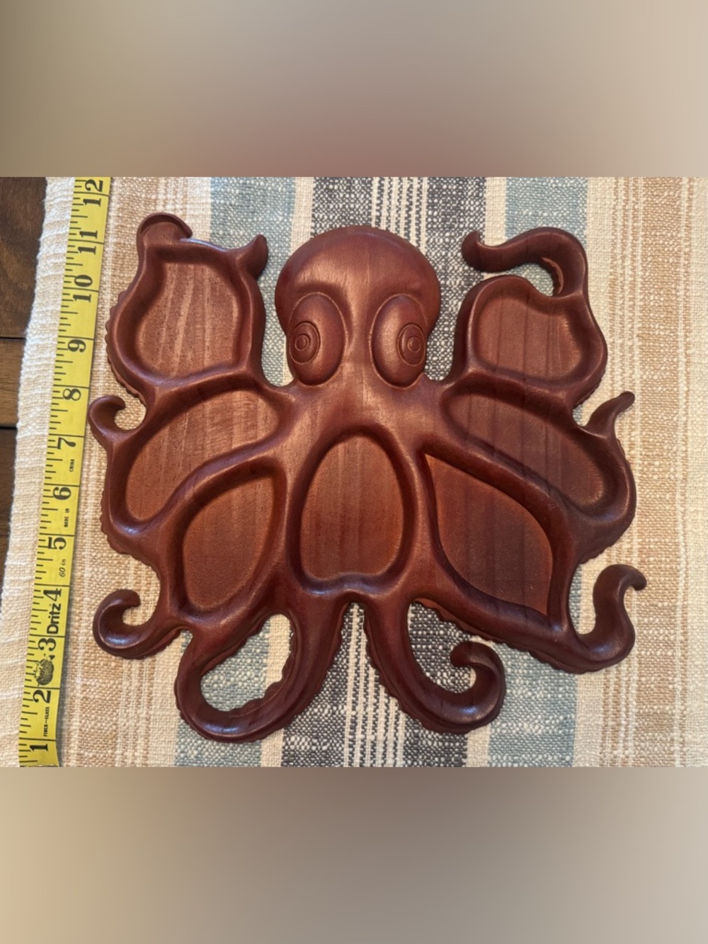 Octopus Charcuterie Board/ Trinket Tray - Picture 3 of 3